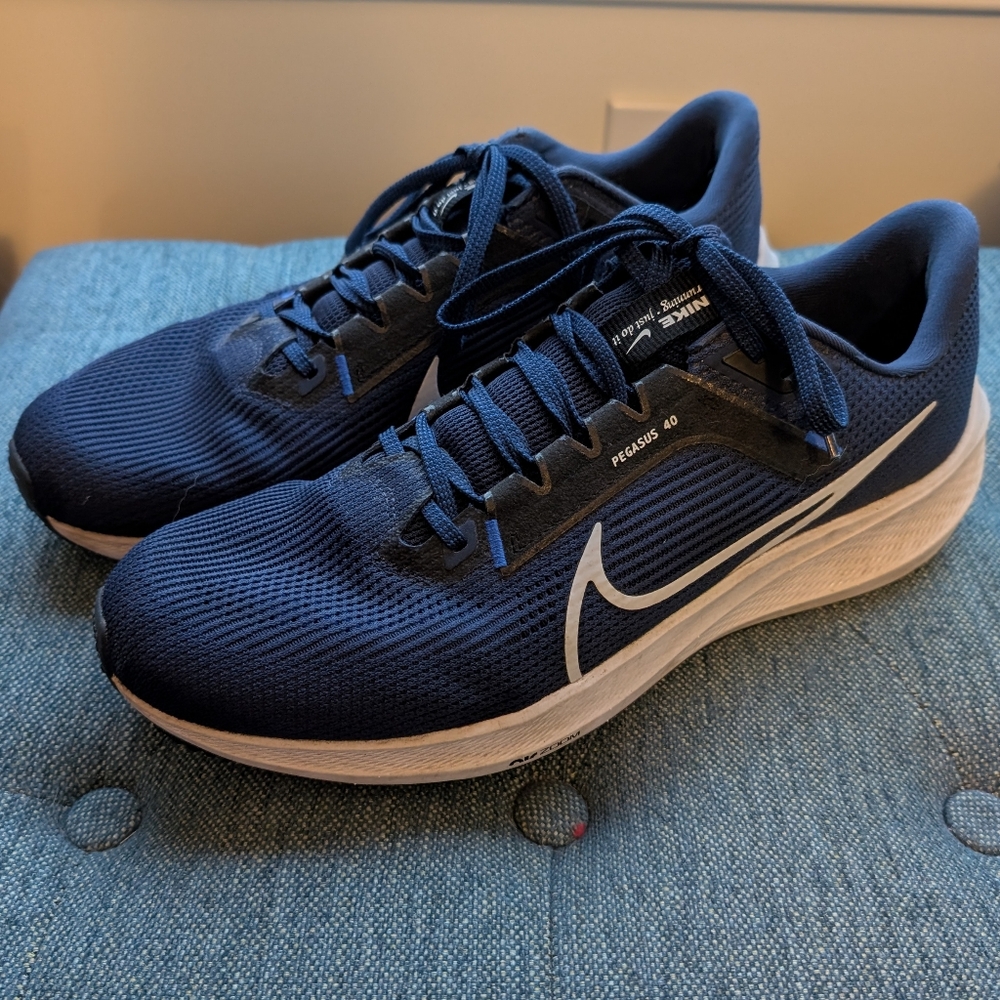 Men's Nike Pegasus 40 Size 12, Pre-owned